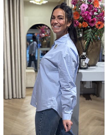 Blouse Maxime Blauw