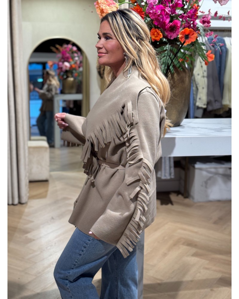 Vest Feline Zandkleur