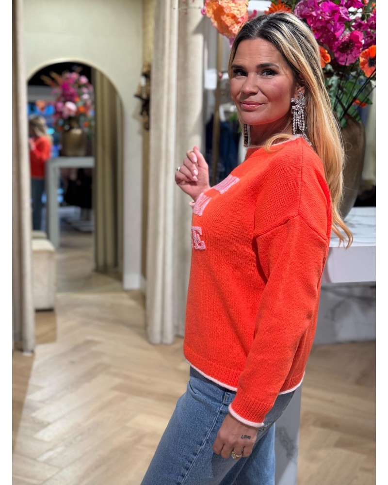 Trui Creme De La Creme Oranje