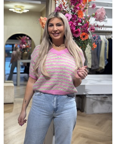 Trui Juna Roze Pistache