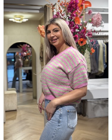 Trui Juna Roze Pistache