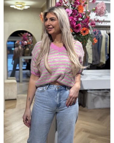 Trui Juna Roze Pistache