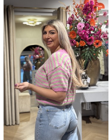 Trui Juna Roze Pistache