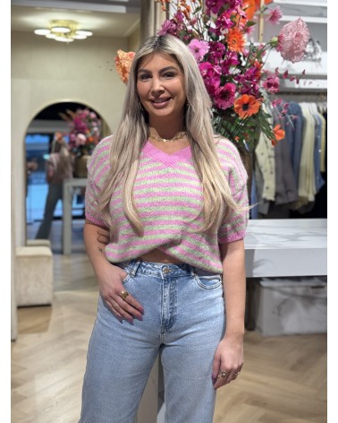 Trui Juna Roze Pistache