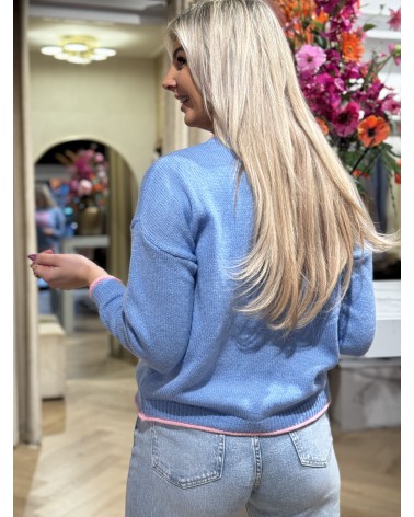 Trui Creme De La Creme Blauw