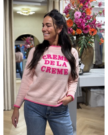 Trui Creme De La Creme Roze