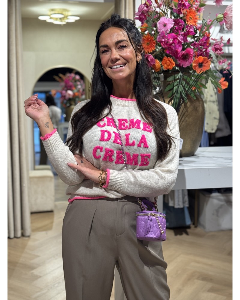 Trui Creme De La Creme Beige