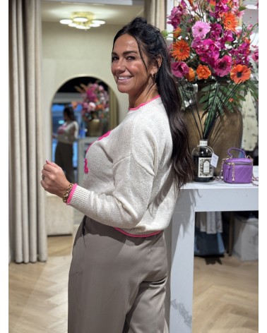 Trui Creme De La Creme Beige