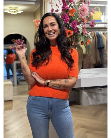 Top Vayen Neon Oranje