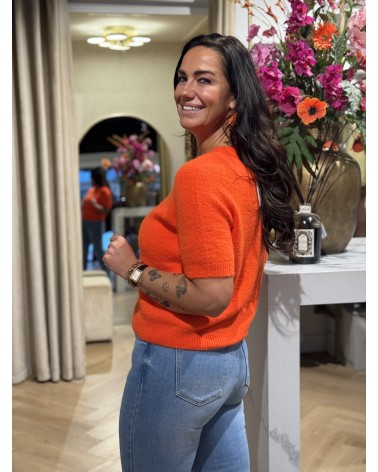 Top Vayen Neon Oranje