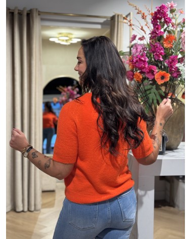 Top Vayen Neon Oranje