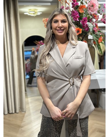 Blazer Belle Taupe Ambika