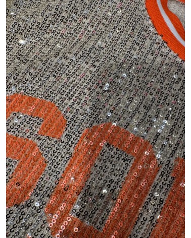 Top Soho Pailletten Oranje