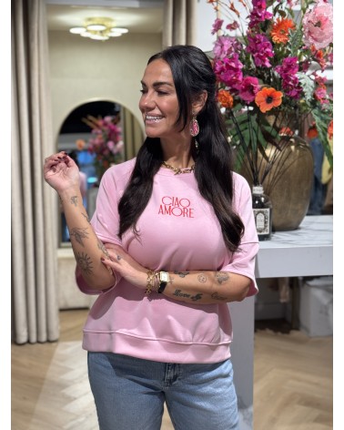 Trui Ciao Amore Roze