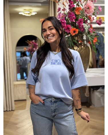 Trui Ciao Amore Blauw