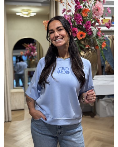 Trui Ciao Amore Blauw