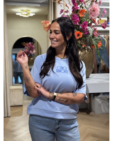 Trui Ciao Amore Blauw