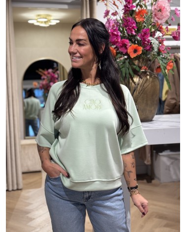 Trui Ciao Amore Groen