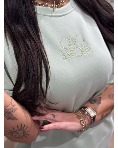 Trui Ciao Amore Groen