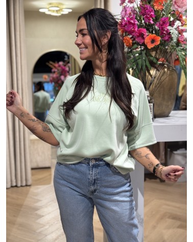 Trui Ciao Amore Groen