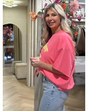 Atelier Club Neon Roze Tee