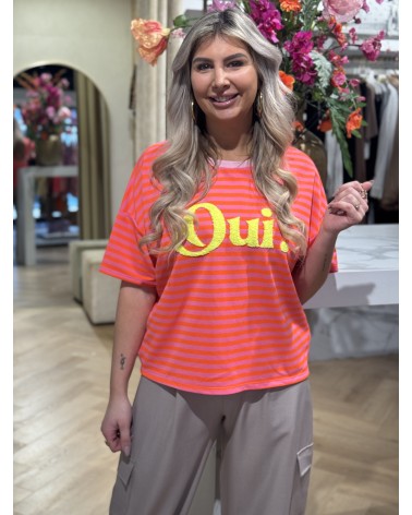 T-Shirt Oui Oranje