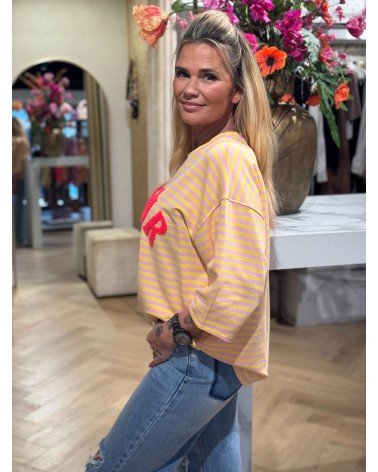 T-Shirt Amour Geel