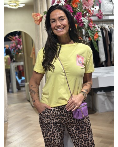 T-Shirt Miami Geel