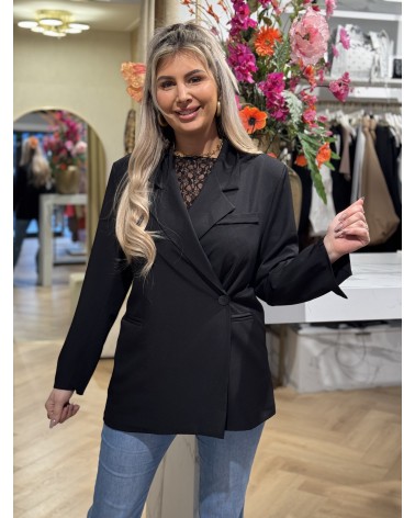 Blazer Crossed Zwart