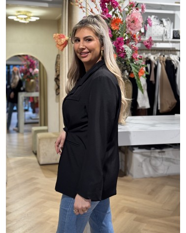 Blazer Crossed Zwart