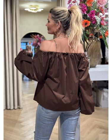 Off shoulder Top Lena Bruin