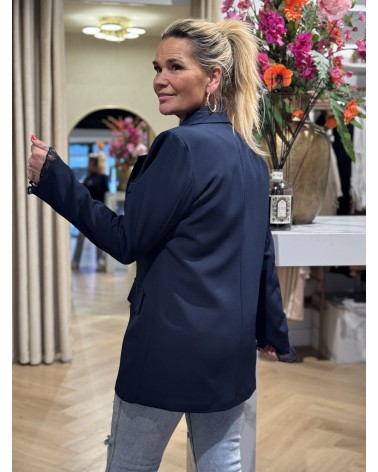 Blazer Reza Navy