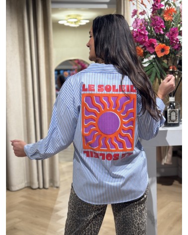 Blouse Le Soleil Blauw