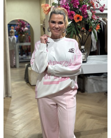 Sweater Dress Motorcylcle Wit