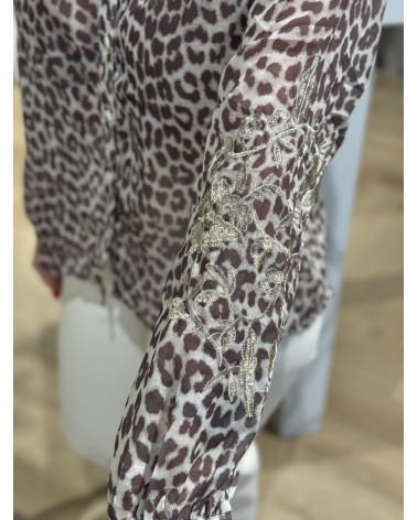 Blouse Tiffany Leopard