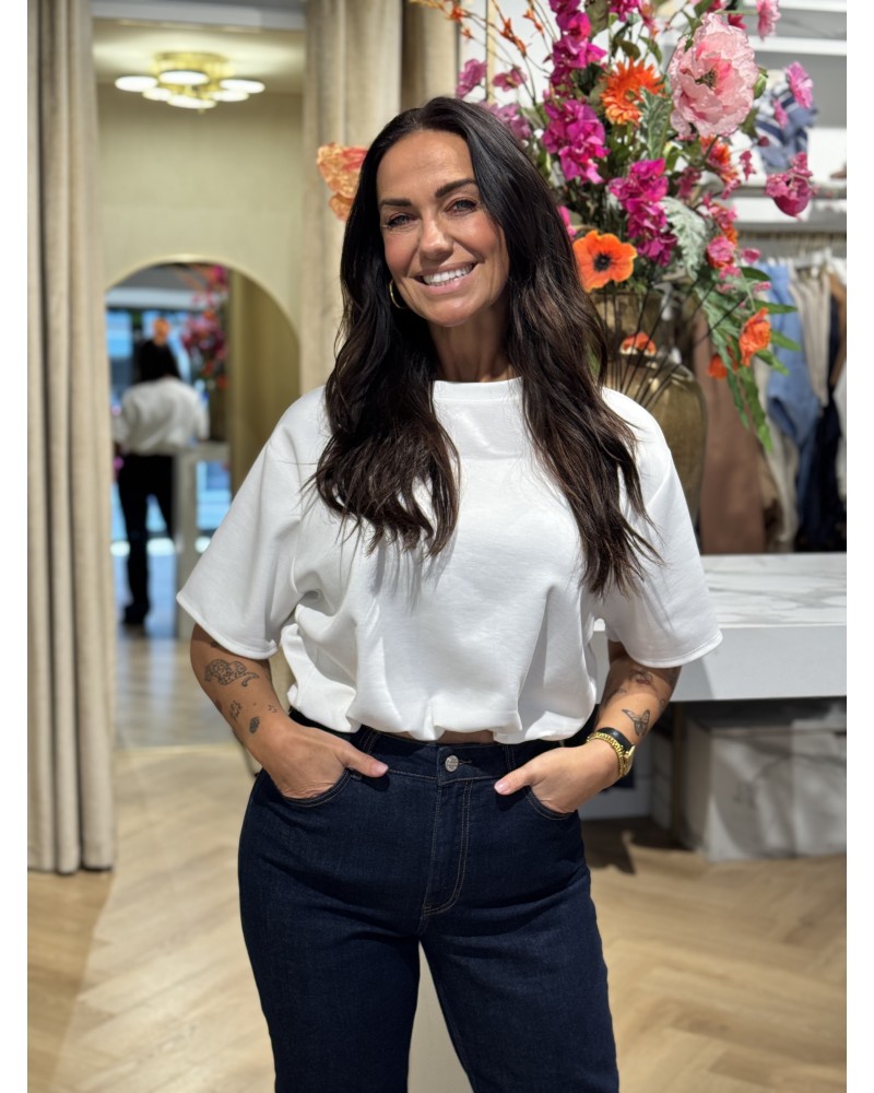 Top Romee Cropped Wit