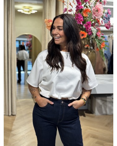 Top Romee Cropped Wit