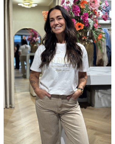 T-Shirt Los Angeles Wit