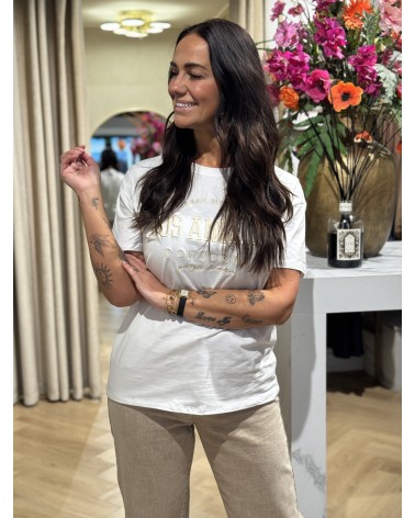 T-Shirt Los Angeles Wit