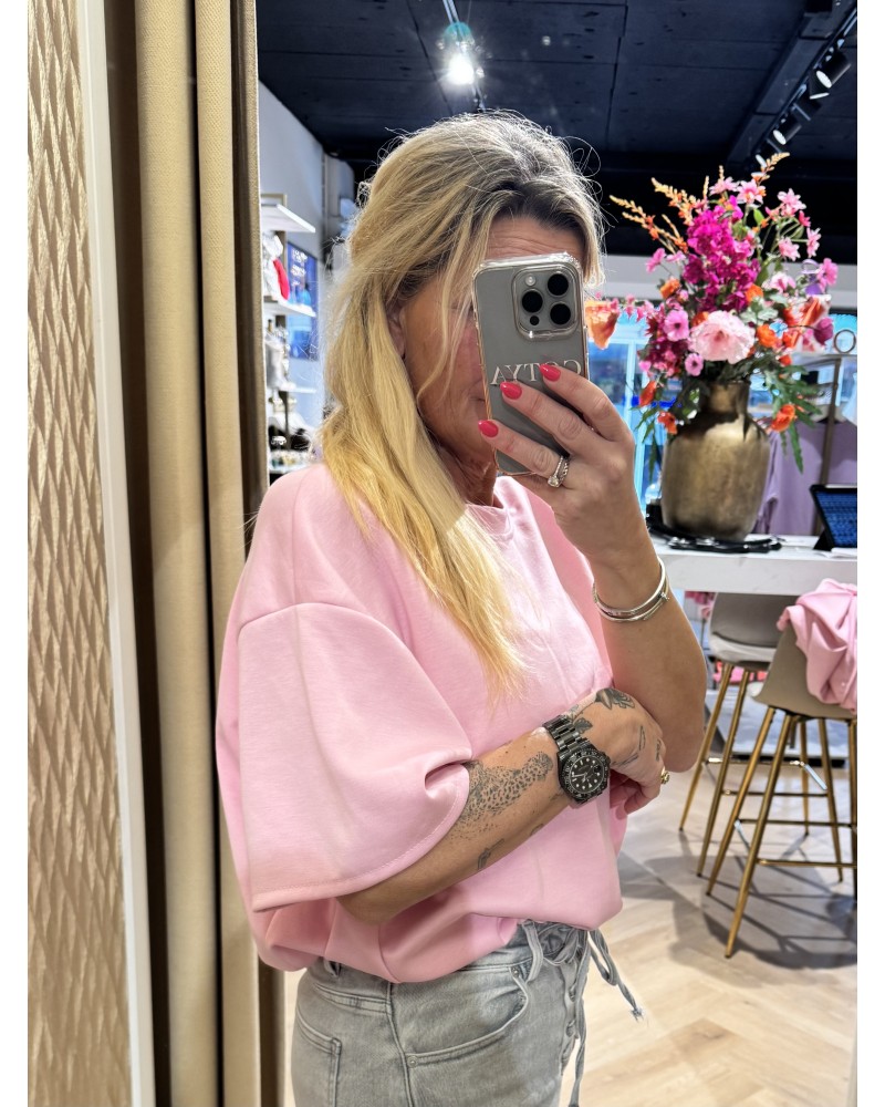 Top Romee Cropped Roze