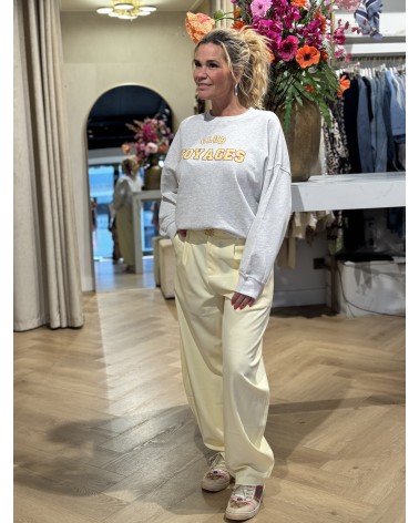 Sweater Club Voyages Grijs