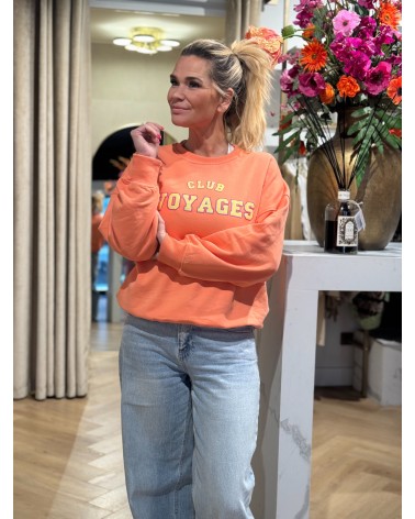 Sweater Club Voyages Oranje