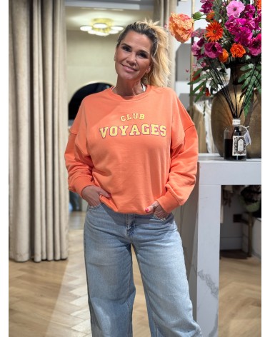 Sweater Club Voyages Oranje