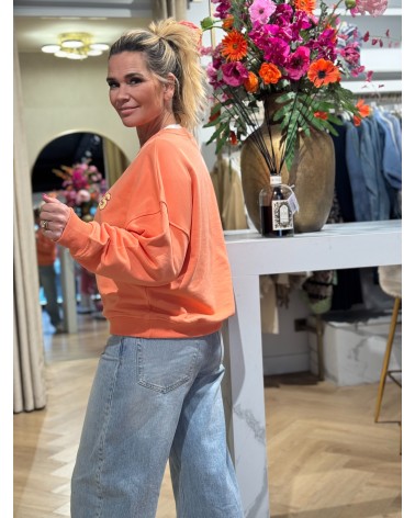 Sweater Club Voyages Oranje