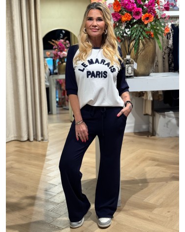 Broek Le Marais Paris Navy