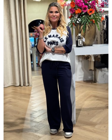 Broek Le Marais Paris Navy