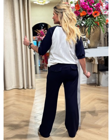 Broek Le Marais Paris Navy