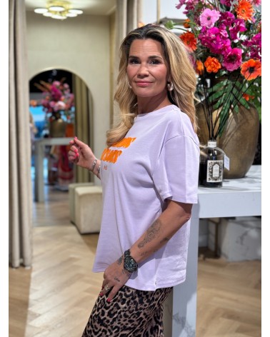 T-Shirt Bisous Lila