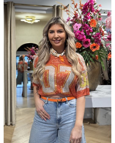 Top 67 Pailletten Oranje