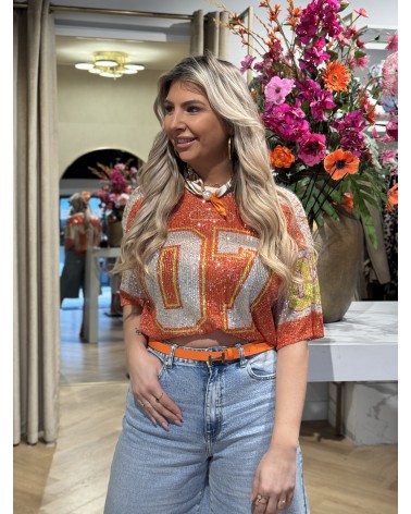 Top 67 Pailletten Oranje